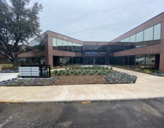 Updated Building Facade and Landscape